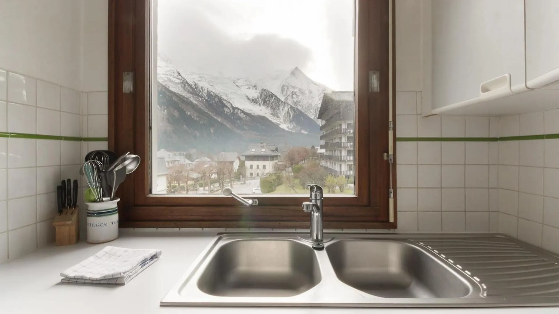Makalu - View Mont-Blanc - Chamonix Center -8 Pers Apartment
