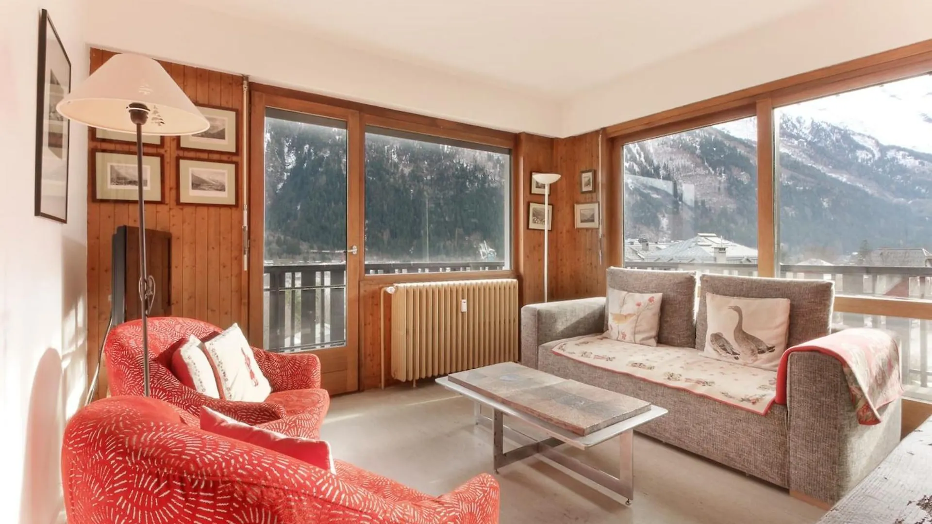 Makalu - View Mont-Blanc - Chamonix Center -8 Pers Apartment